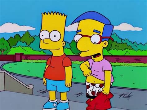 The Bart Wants What It Wants 43 Bart The Simpsons Milhouse