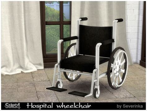 The Best Hospital Wheelchair By Severinka Sims Sims 4 Sims 4 Cc