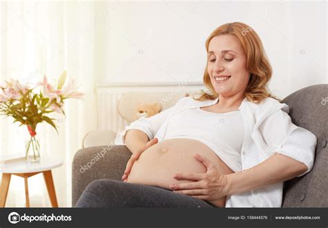 Pregnant Woman Relaxing Stock Photo By Goir 158444576