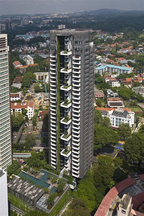 Newton Suites Singapur Architect Woha Apartment Architecture Green