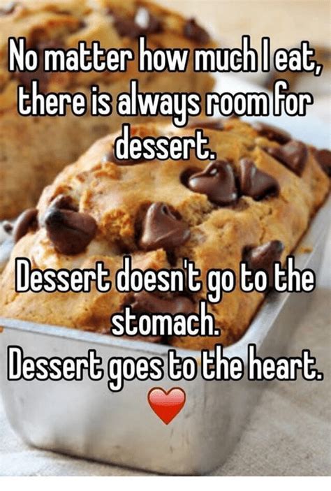 dessert memes