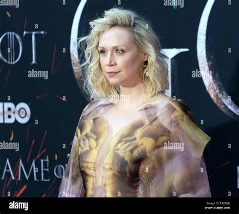 new york ny april 03 gwendoline christie attends hbo game of thrones final season premiere