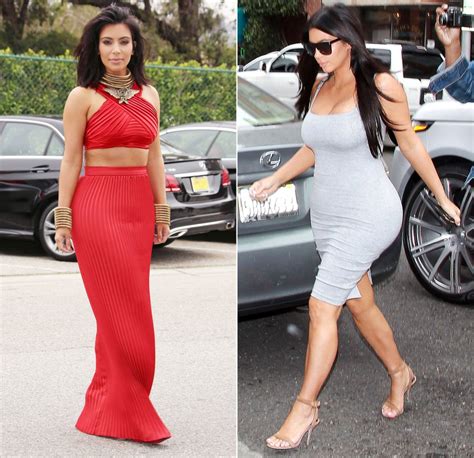 Kim Kardashians Body Evolution Through The Years