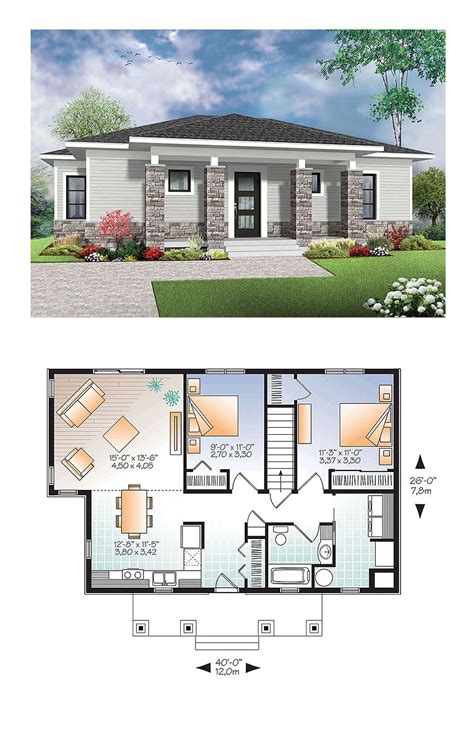 12 Cool Concepts Of How To Upgrade 4 Bedroom Modern House Plans Simphome