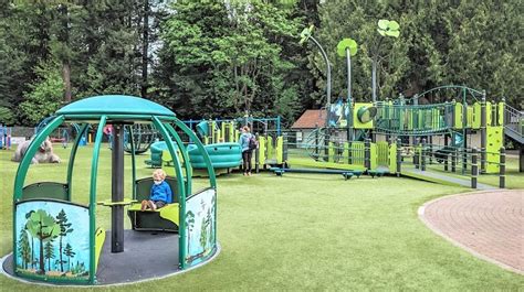 Forest Park Playground In Everett Delivers Inclusive Fun For Kids Of