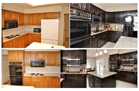 In this list, we will show you 11+ different projects we have done in our home to help get rid of that honey oak.ultimately, this allowed us to cheaply modernize and update our home. Java Gel Stain Kitchen Makeover | General Finishes Design Center