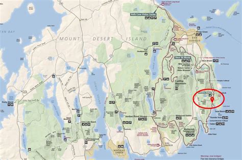 Discover The Best Trails With Acadia National Park Map Las Vegas