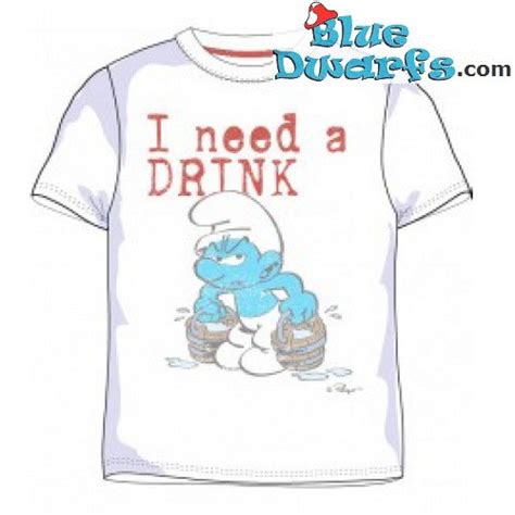 Grouchy Smurf T Shirt Size Xl