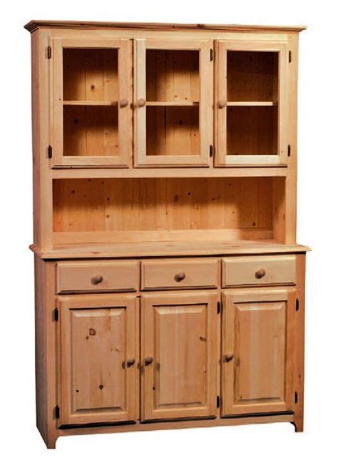 Unfinished Solid Radiata Pine 3 Drawer 3 Door Buffet And 3