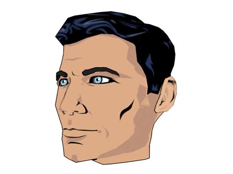 Make me laugh sterling archer think geek archer archer tv show tv shows danger zone humor favorite tv shows. 3D Model - Sterling Archer on Behance