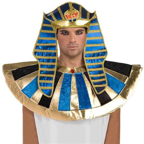 King Tut Head Piece Egyptian Costume Mens Egyptian Costume Egyptian