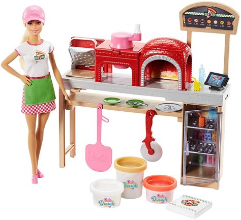 Buy Barbie Pizza Chef Doll And Playset At Mighty Ape Nz