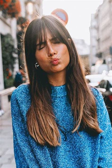 31 Fringe Hairstyles For Some Major Inspiration Long Hair With Bangs