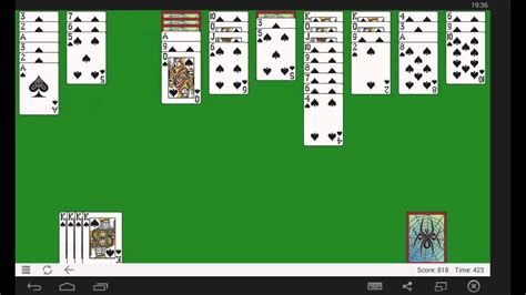 Classic Spider Solitaire Gameplay Youtube