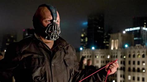 In The Dark Knight Rises 2012 Bane Can Be Seen Knitting In Some