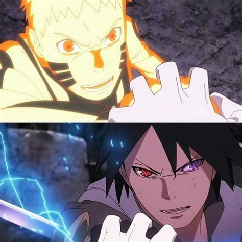 Naruto And Sasuke Vs Momoshiki Naruto かわいい ナルト 絵 イラスト
