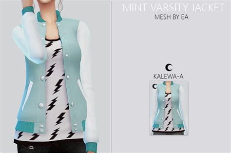 Varsity Jacket At Kalewa A Sims 4 Updates