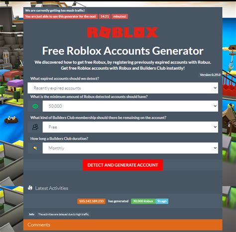 New Roblox Accounts With Robux