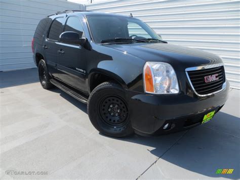 2007 Onyx Black Gmc Yukon Slt 85269715 Car Color