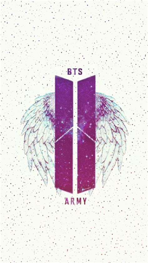 Tons of awesome bts logo wallpapers to download for free. BTS ARMY NEW LOGO Wallpaper ️ ️ ️ Mds q maravilhoso | Bts ...