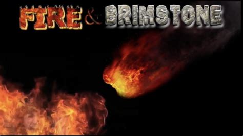 Fire And Brimstone The Destruction Of Sodom Youtube
