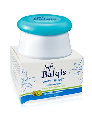 This brand owned by wipro enterprises group, wipro unza (m)sdn bhd consisted of a unique and extensive range of beauty skincare, personal and toiletry product safi balqis white trilogy. New Packaging " Beauty Cream Safi Balqis White Trilogy ...
