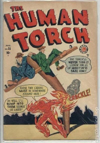 Human Torch Comics 1940 Comic Books