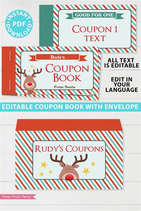 Printable Editable Free Printable Christmas Coupons Web Check Out Our Christmas Coupons Editable