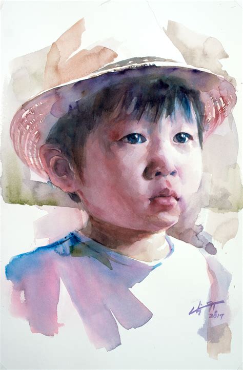 Watercolor Portrait I Wish I Could Paint This Good😧 Watercolor