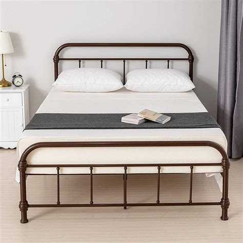 Metal Bed Frame With Headboard Photos