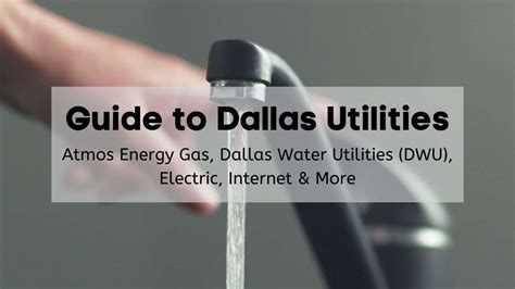 Ultimate Guide To Dallas Utilities 💡 Electric Atmos Energy Gas