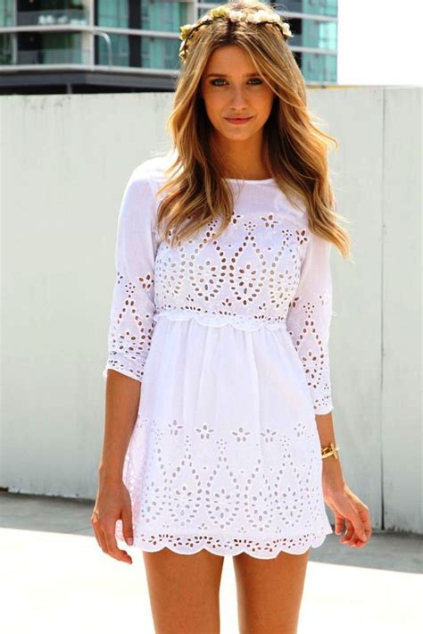 25 Amazing White Dress Outfits To Try This Year Instaloverz