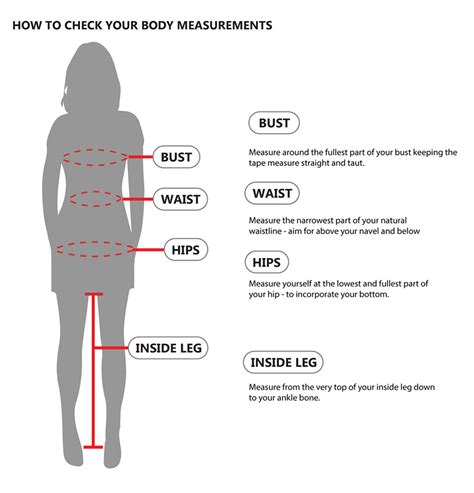 Womens Size Guides