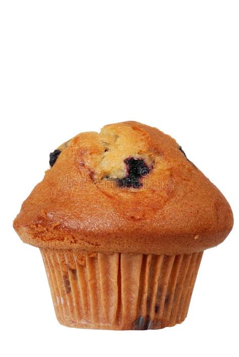 It can also be eaten cold, as it is cooked in production. Isolated blueberry muffin. On a white background , #Ad, # ...