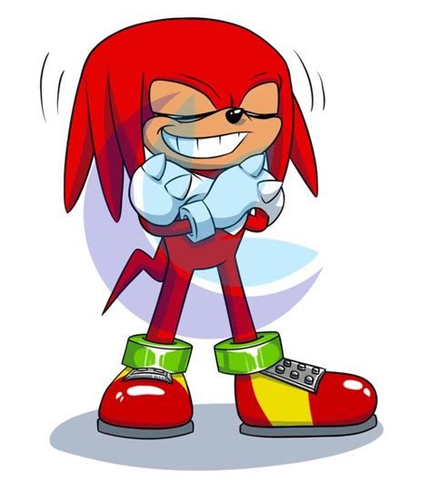 Knuckles Classic Sonic The Hedgehog Collectible Pin Mx