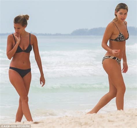 Ashley Hart And Renee Bargh Show Off Their Enviable Figures In Tiny