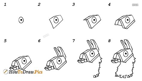 March 6, 2019 at 2:30 am. Fortnite Llama Drawing Easy Step By Step : How To Draw A ...