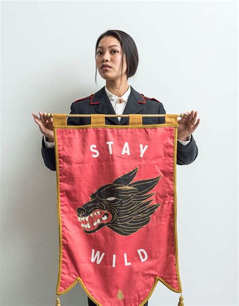 Stay Wild Flag Design Banner Pennant Flags