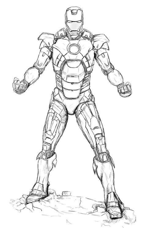 Mewarnai gambar iron man untuk anak laki laki coloring. Contoh Gambar Iron Man Untuk Mewarnai - KataUcap