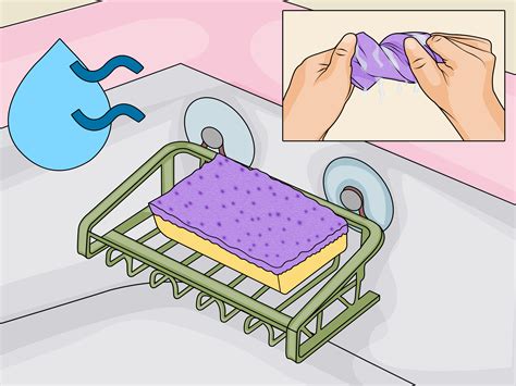 Clean your sponge in the dishwasher. 5 Ways to Clean and Sanitize a Sponge - wikiHow
