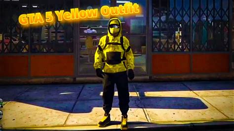 Gta 5 Yellow Outfit Youtube