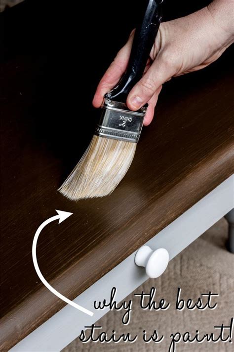 How To Apply Paint That Looks Like Stain Barnwood Stain With Latex