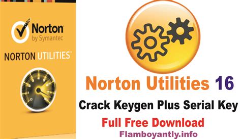 Serial Key Norton Utilities 16