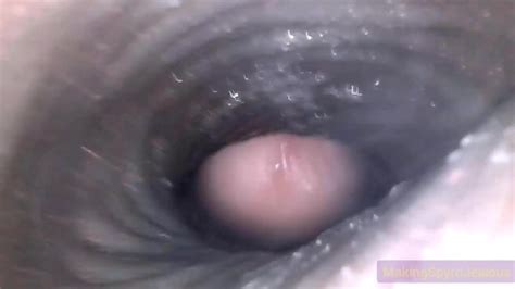 Hazel Gets Fucked And Pied Internal Camera Only Bad Dragon Fleshlight Creampie