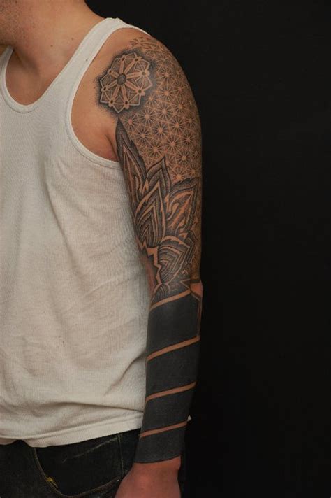 Full Black Sleeve Best Tattoo Design Ideas