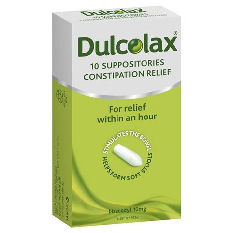 Dulcolax Suppositories Adults 10