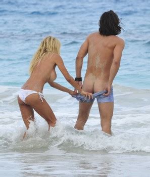 Shauna Sand Giving A Blowjob And Having Sex On A Beach In St Barts The Drunken