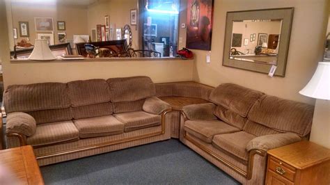 3 Piece Wood Frame Sectional Delmarva Furniture Consignment