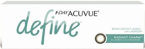 1 Day Acuvue Define Radiant Charm Acuvue Define Acuvue Radiant