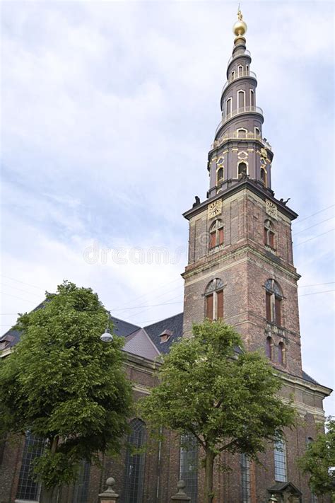The Church Of Our Saviour Copenhagen Denmark Stock Image Image Of